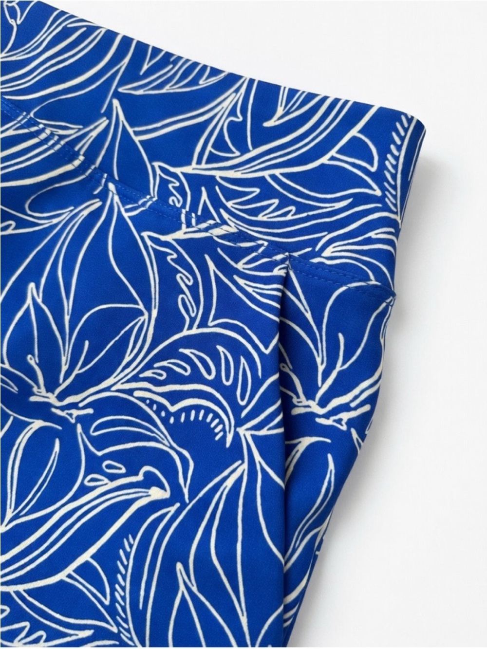 Tommy Bahama Active Golf Tennis Skort Skirt Tropical Print Blue White Womens XL - Picture 4 of 15